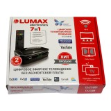 Цифровая ТВ приставка  LUMAX  DV2108HD, DVB-T2
