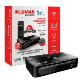 Цифровая ТВ приставка  LUMAX DV2118HD, DVB-T2, Wi-Fi