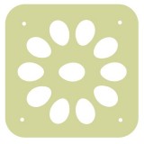 Решетка в Овоскоп перепел на 11 яиц пластик