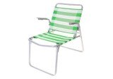 Кресло-шезлонг Ника 1 (К1 зелено-белый)