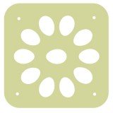 Решетка в Овоскоп перепел на 11 яиц пластик